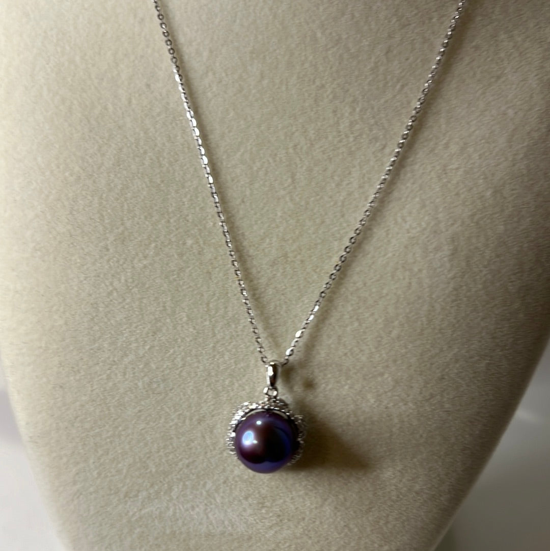 Deep Purple Edison Pendant