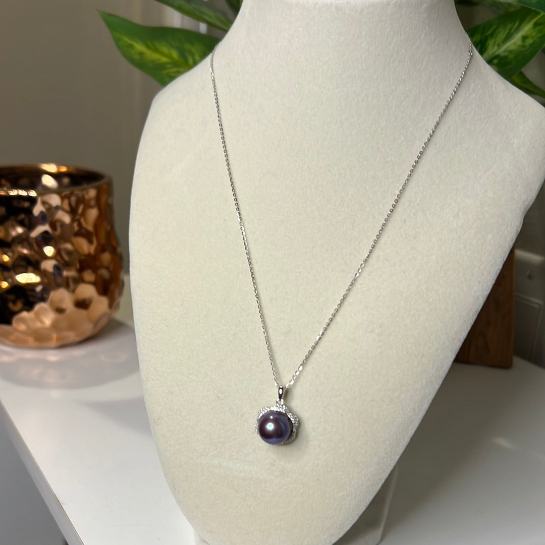 Deep Purple Edison Pendant